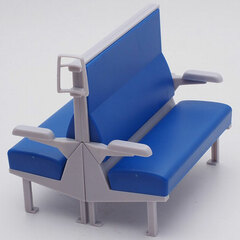 1/12 Scale Railway Accessory Series EK11 Box Seat Blue (Kit Type)