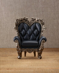 [Exclusive Sale] Pardoll Antique Chair Noir