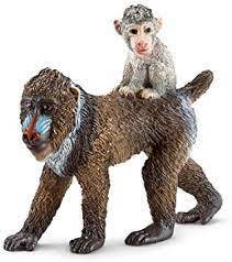 Mandrill (Female with Baby)
