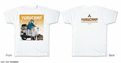 Yuru Camp T-shirt M Size Design 03 (Nadeshiko Kagamihara & Rin Shima)