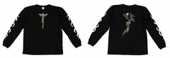 Black ** Rock Shooter DAWN FALL Long T-shirt Strength L