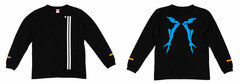 Black ** Rock Shooter DAWN FALL Long T-shirt Empress [Black Rock Shooter] L