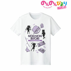 Non Non Biyori Non Stop Renge Miyauchi Ani-Sketch T-shirt Ladies' XL