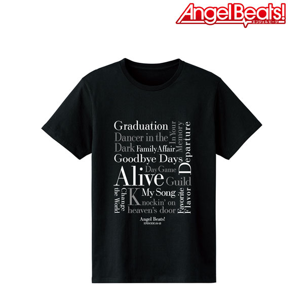 Angel Beats! EPISODE 01-13 Subtitle T-shirt Ladies S