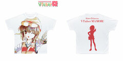 VTuber Mamoru Mamoru Ani-Art Full Graphic T-shirt Unisex M