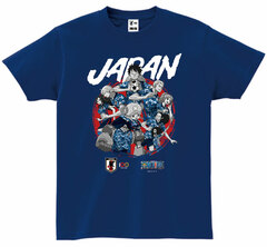 ONE PIECE T-shirt Japanese National Football Team ver. Size XL