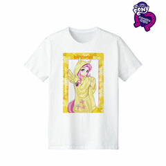 My Little Pony Equestria Girls New Illustration Fluttershy Art by Yoshito Matsumoto T-shirt Ladies' XXL