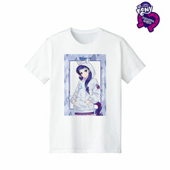My Little Pony Equestria Girls New Illustration Rarity Art by Yoshito Matsumoto T-shirt Ladies' L