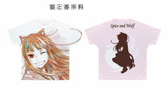 Spice and Wolf Holo Vol.9 Cover Illustration Ani-Art Full Graphic T-shirt Unisex S