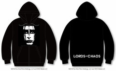 Euronymous Big Print Zip-up Hoodie L Size