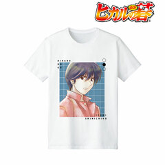 Hikaru no Go Shinichiro Isumi Ani-Art aqua label T-shirt Ladies' XL