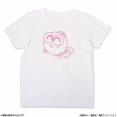 Goldfish Warning! Gyopi-chan Print T-shirt White L