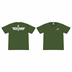 TOP GUN TOP GUN T-shirt (OD) L