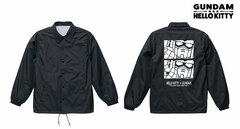 Gundam & Hello Kitty Coach Jacket Unisex XL