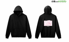 Miss Kobayashi's Dragon Maid Angry Kanna, Overeating Hoodie Ladies' XL
