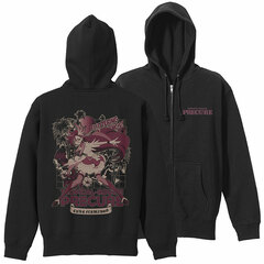 Tropical-Rouge! Pretty Cure Cure Flamingo Zip Hoodie /BLACK-L