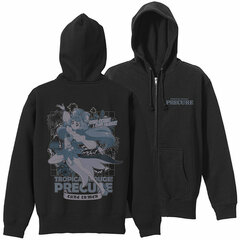 Tropical-Rouge! Pretty Cure Cure Rameru Zip Hoodie /BLACK-S