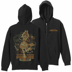 Tropical-Rouge! Pretty Cure Cure Papaya Zip Hoodie /BLACK-S