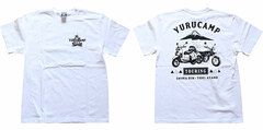 Yuru Camp TOURING T-shirt White L