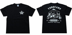 Yuru Camp TOURING T-shirt Black L