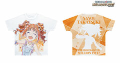 THE IDOLM@STER Million Live! Yayoi Takatsuki Ani-Art Full Graphic T-shirt Unisex L