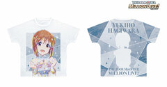THE IDOLM@STER Million Live! Yukiho Hagiwara Ani-Art Full Graphic T-shirt Unisex M