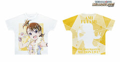 THE IDOLM@STER Million Live! Ami Futami Ani-Art Full Graphic T-shirt Unisex S
