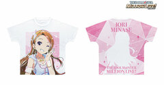 THE IDOLM@STER Million Live! Iori Minase Ani-Art Full Graphic T-shirt Unisex S