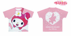 Onegai My Melody My Melody Ani-Art Full Graphic T-shirt Unisex S