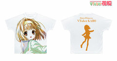 VTuber Kaho Kaho Ani-Art Full Graphic T-shirt Unisex M