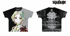 Denonbu Ginka Haijima Ani-Art Full Graphic T-shirt Unisex XL