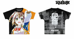 Denonbu Reina Hitaka Ani-Art Full Graphic T-shirt Unisex L