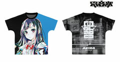 Denonbu Kazune Shinonome Ani-Art Full Graphic T-shirt Unisex M