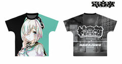 Denonbu Hina Minakami Ani-Art Full Graphic T-shirt Unisex S