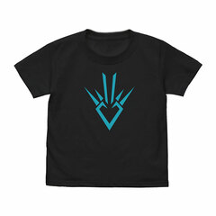 Dragon Quest: The Adventure of Dai Dragon Crest Kid's T-shirt /BLACK-150cm