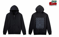 Nintama Rantaro 5th Years Back Print Zip Hoodie Ladies' L