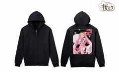 Sakura Miku New Illustration Sakura Miku Art by Shirabi Zip Hoodie Ladies' M