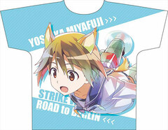 Strike Witches ROAD to BERLIN Full Graphic T-shirt PALE TONE series