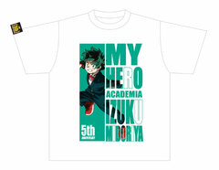 My Hero Academia T-shirt 5th Anniversary Midoriya