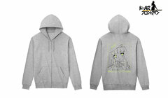 Girls' Frontline 416 lette-graph Back Print Zip Hoodie Ladies' M