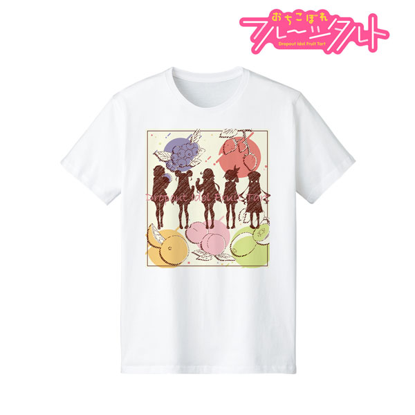 Dropout Idol Fruit Tart Ani-Sketch T-shirt Ladies M