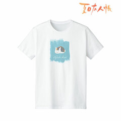 Natsume Yuujinchou Nyanko Sensei Ani-Art Vol.3 T-shirt Light Blue Ladies' S