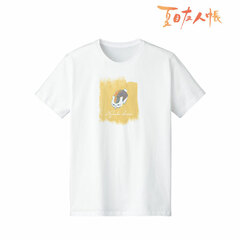 Natsume Yuujinchou Nyanko Sensei Ani-Art Vol.3 T-shirt Yellow Ladies' S