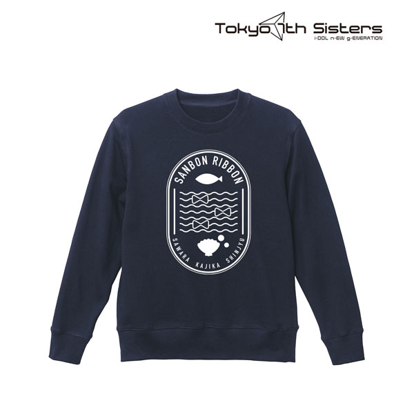 Tokyo 7th Sisters Sanbon Ribbon Sweatshirt Ladies XL