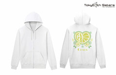 Tokyo 7th Sisters Ci+LUS Back Print Zip Hoodie Ladies' XL