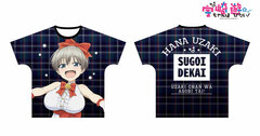 Uzaki-chan wa Asobitai! New Illustration Hana Uzaki Christmas ver. Full Graphic T-shirt Unisex XL