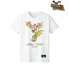 Monster Hunter PERSON'S Collaboration Rathalos & Rathian T-shirt Ladies' M