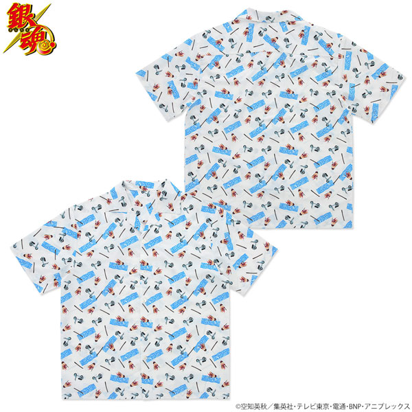 Gintama Motif Pattern Design Shirt Gintoki Sakata S