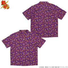 Gintama Motif Pattern Design Shirt Shinsuke Takasugi M