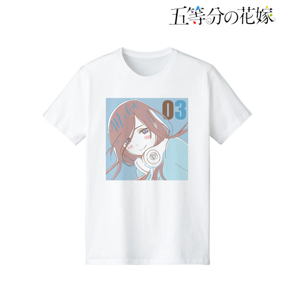 The Quintessential Quintuplets Miku lette-graph T-shirt Ladies L